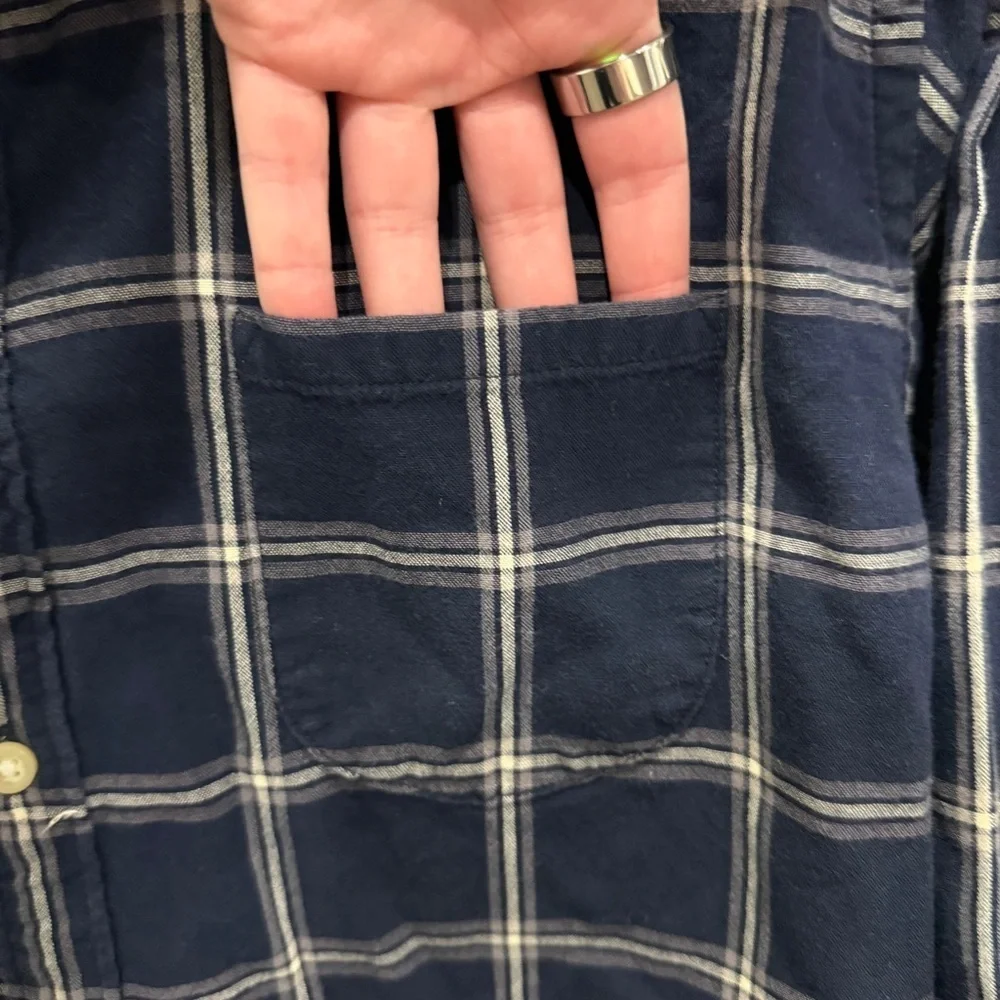 J. Crew Plaid Flannel Button Down